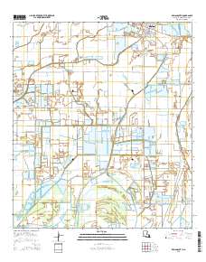 Kaplan South 2015 topographic map thumbnail