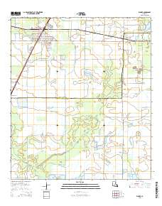 Kinder 2015 topographic map thumbnail