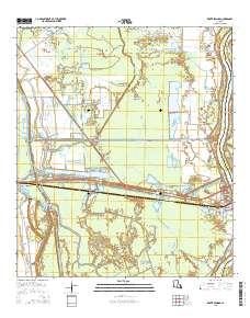 Krotz Springs 2015 topographic map thumbnail
