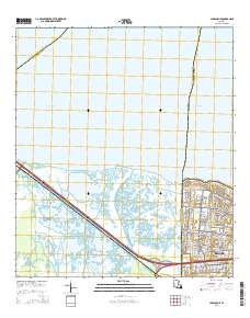La Branche 2015 topographic map thumbnail