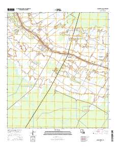 Labadieville 2015 topographic map thumbnail
