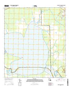 Lac des Allemands 2015 topographic map thumbnail