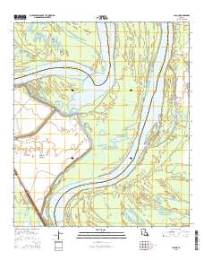 Lacour 2015 topographic map thumbnail