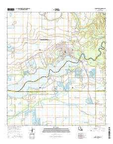 Lake Arthur 2015 topographic map thumbnail