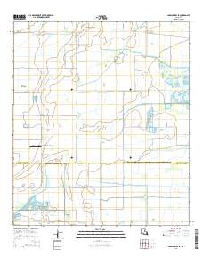 Lake Charles SE 2015 topographic map thumbnail