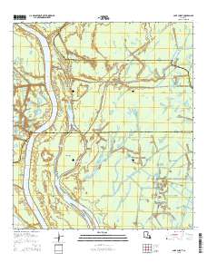Lake Chicot 2015 topographic map thumbnail