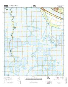 Lake Laurier 2015 topographic map thumbnail