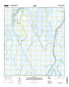 Lake Quitman 2015 topographic map thumbnail