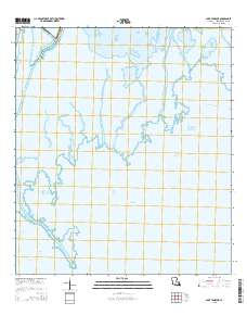 Lake Tambour 2015 topographic map thumbnail