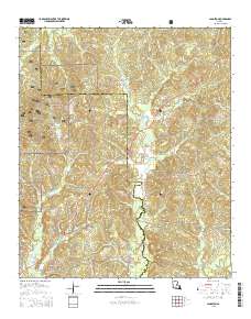 Langston 2015 topographic map thumbnail