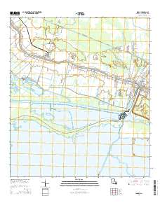 Larose 2015 topographic map thumbnail