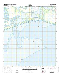 Latania Lake 2015 topographic map thumbnail