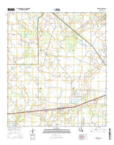 Lawtell 2015 topographic map thumbnail
