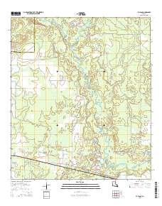 Le Blanc 2015 topographic map thumbnail