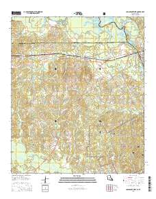 Logansport West 2015 topographic map thumbnail