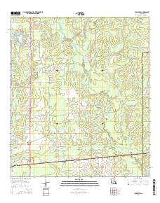 Longville 2015 topographic map thumbnail