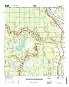 Lower Sunk Lake 2015 topographic map thumbnail