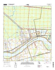 Lutcher 2015 topographic map thumbnail