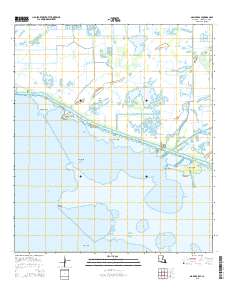 Mallard Bay 2015 topographic map thumbnail