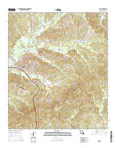 Many 2015 topographic map thumbnail