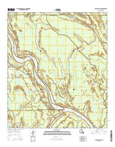 Maringouin NW 2015 topographic map thumbnail