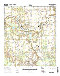 Marksville North 2015 topographic map thumbnail