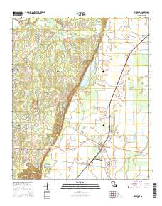 Mer Rouge 2015 topographic map thumbnail