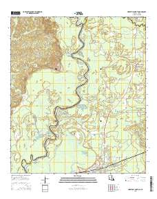 Merryville North 2015 topographic map thumbnail