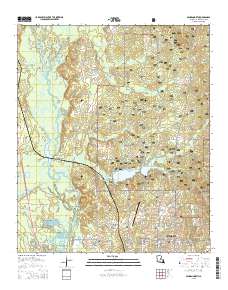 Minden North 2015 topographic map thumbnail