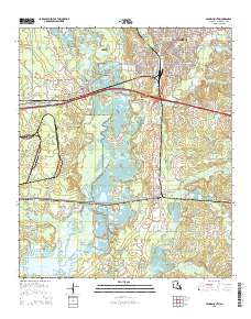 Minden South 2015 topographic map thumbnail
