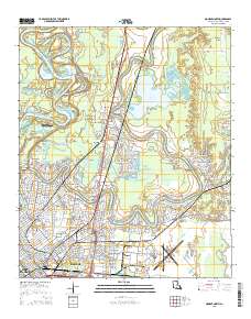 Monroe North 2015 topographic map thumbnail