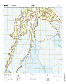Montegut 2015 topographic map thumbnail