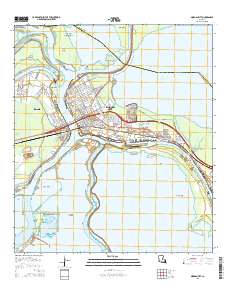 Morgan City 2015 topographic map thumbnail