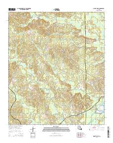 Mount Olive 2015 topographic map thumbnail