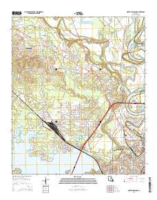 North Highlands 2015 topographic map thumbnail