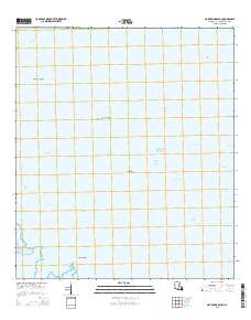 Oak Mound Bayou 2015 topographic map thumbnail