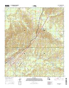 Olla East 2015 topographic map thumbnail