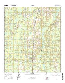 Oretta 2015 topographic map thumbnail