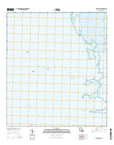 Pelican Pass 2015 topographic map thumbnail