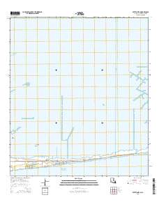 Peveto Beach 2015 topographic map thumbnail