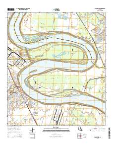 Plaquemine 2015 topographic map thumbnail