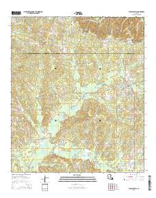 Pleasant Hill 2015 topographic map thumbnail