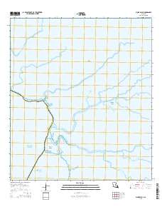 Plumb Bayou 2015 topographic map thumbnail