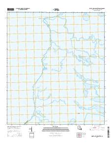 Pointe aux Marchettes 2015 topographic map thumbnail