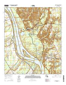 Port Hudson 2015 topographic map thumbnail