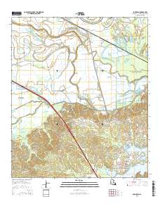 Powhatan 2015 topographic map thumbnail