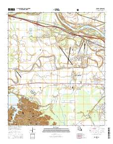 Rapides 2015 topographic map thumbnail