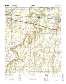 Rayville 2015 topographic map thumbnail