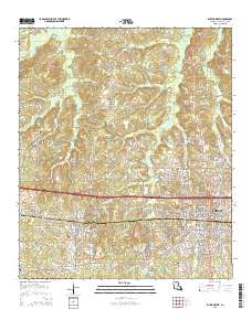 Ruston West 2015 topographic map thumbnail