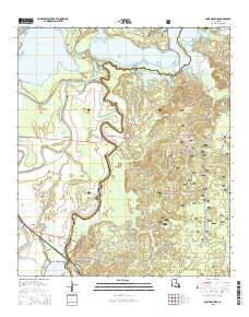 Saint Maurice 2015 topographic map thumbnail